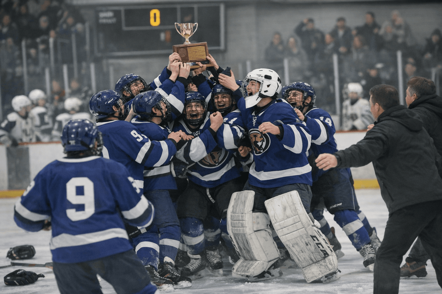 Bemidji Bantam B1 Wins North Region, Qualifies for State Tournament