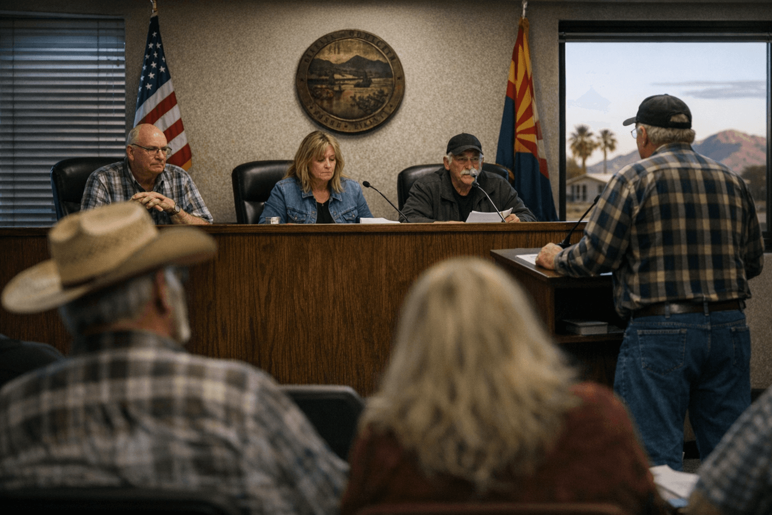 La Paz County Board of Adjustment Posts March 12 Agenda, Three Variances