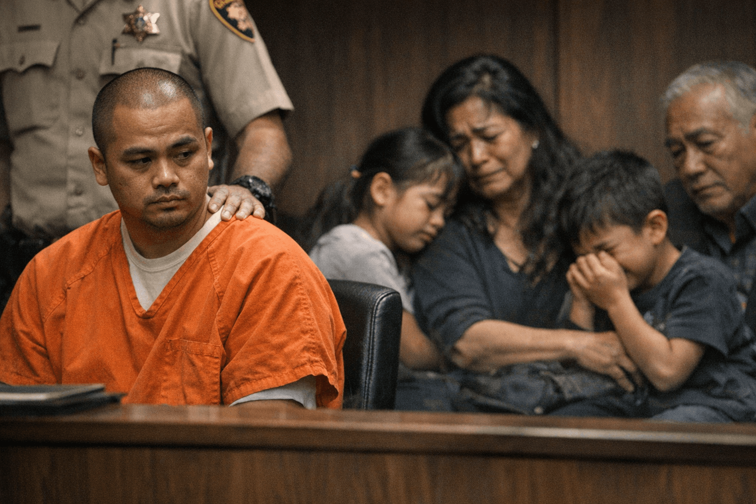 Romier Narag sentenced to 64 years to life for killing children's mother