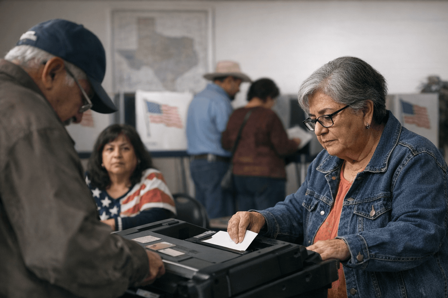 Val Verde County Democrats cast 3,295 primary ballots, 2,258 early voters