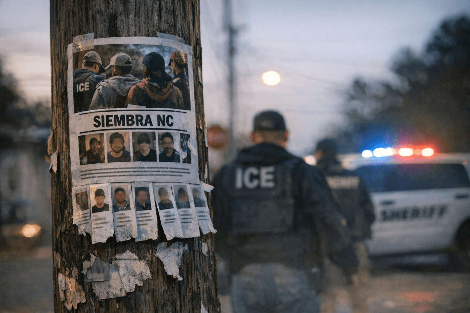 Siembra NC Recruitment Flyers Spotted in Alamance County, Doxxing Allegations Surface