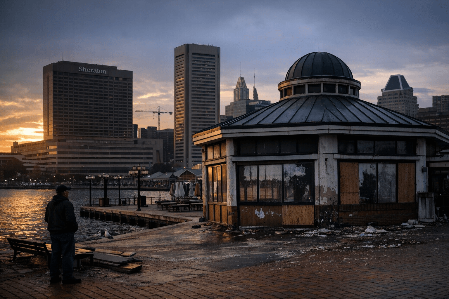 Harborplace Remains Vacant, Baltimore’s Downtown Renewal Shows Signs of Stalling