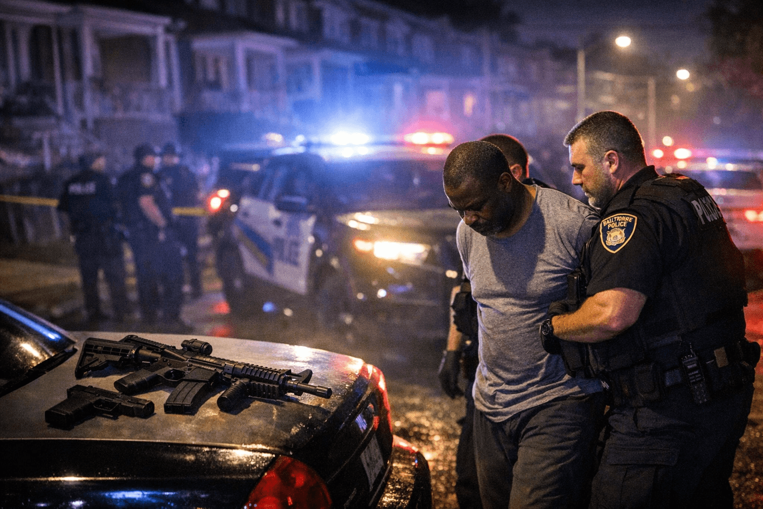 Northeast Baltimore Man in Mental-Health Crisis Surrenders, Weapons Recovered