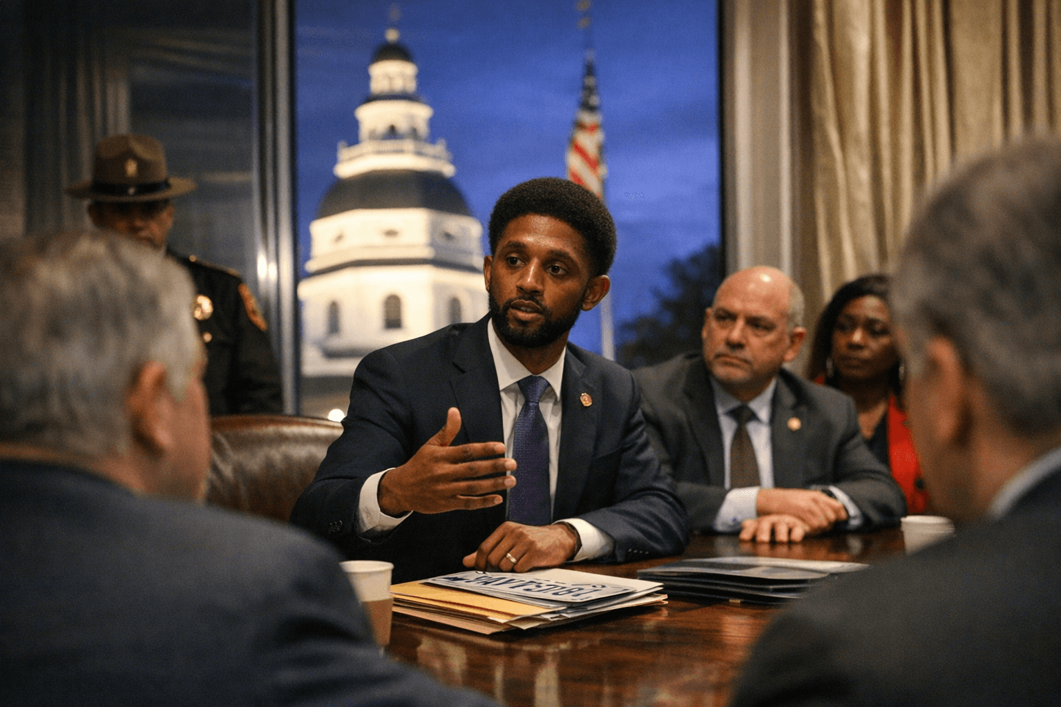 Mayor Scott, City Delegation Press Affordability, Safety, Funding in Annapolis
