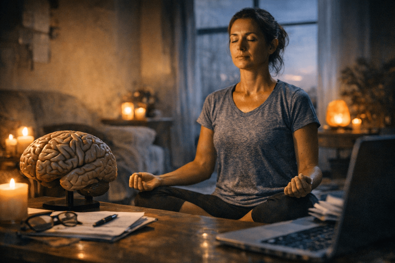 30-minute daily mindfulness rewires brain in two weeks, evidence mixed