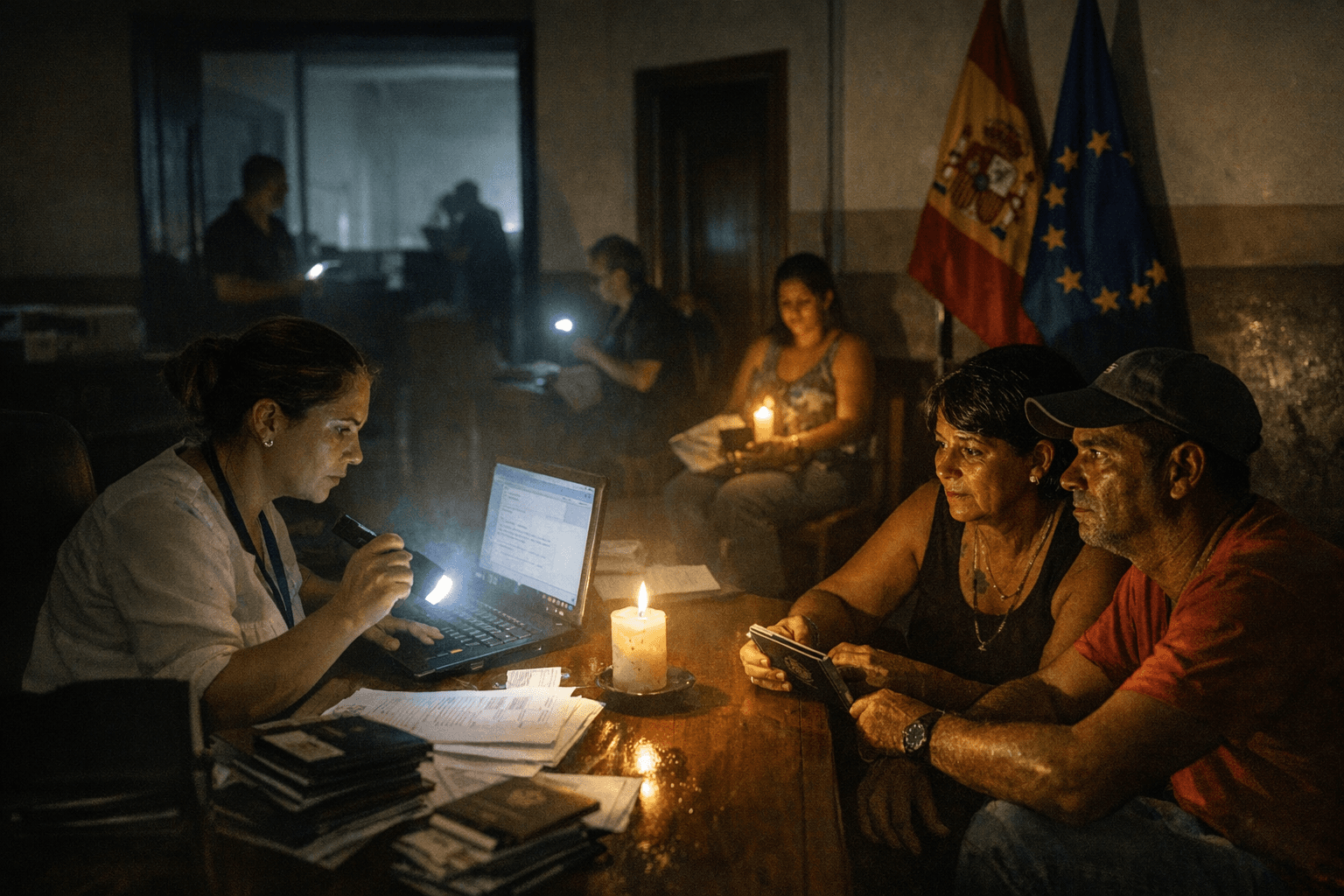 Spanish Consulate in Havana to Maintain Appointments Despite Power Outages