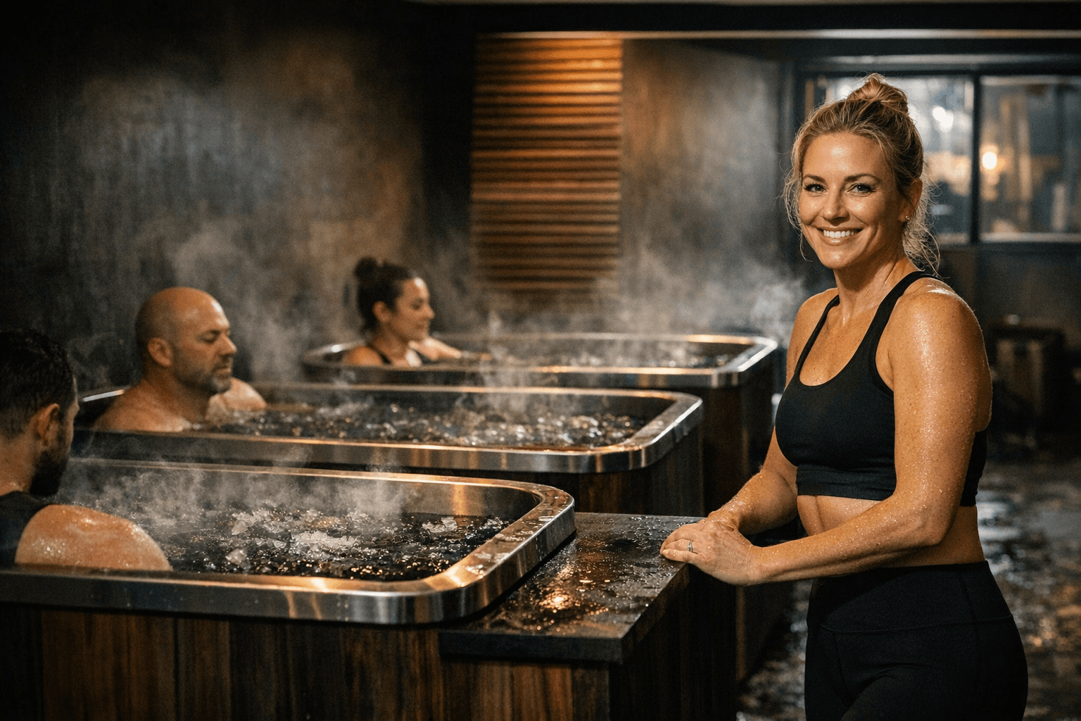 bhy founder Dana Dineen opens Broadview studio, adds four cold plunges