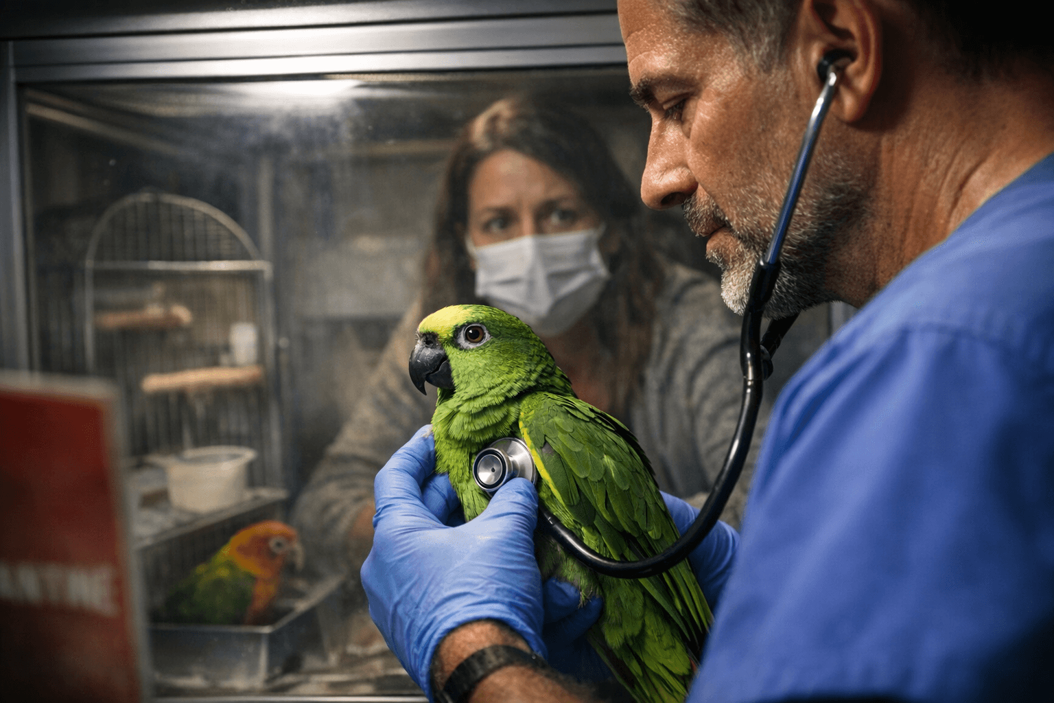 Practical avian veterinary guidance on psittacosis, zoonotic risks for parrot owners