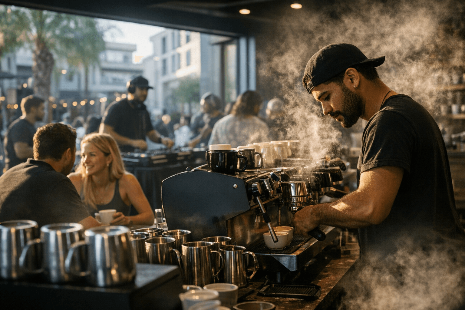 Necessity Coffee Opens in San Marcos' North City, Emphasizing Community, Rotating Espresso