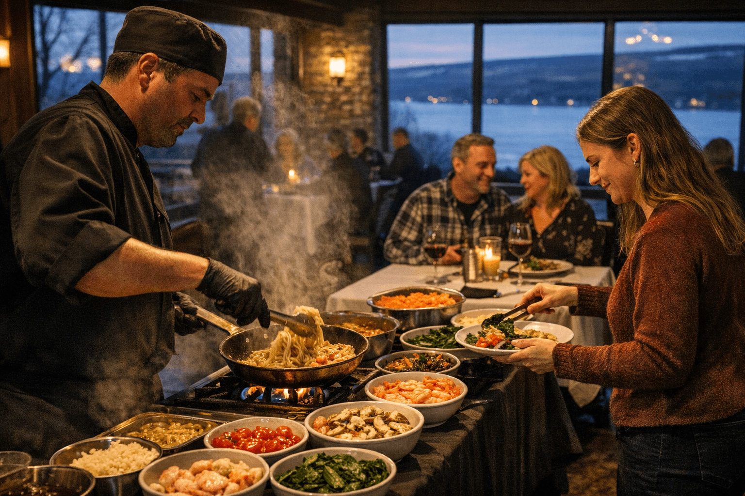 Glenora Wine Cellars Hosts Pasta Night Series March 12, 19, 26