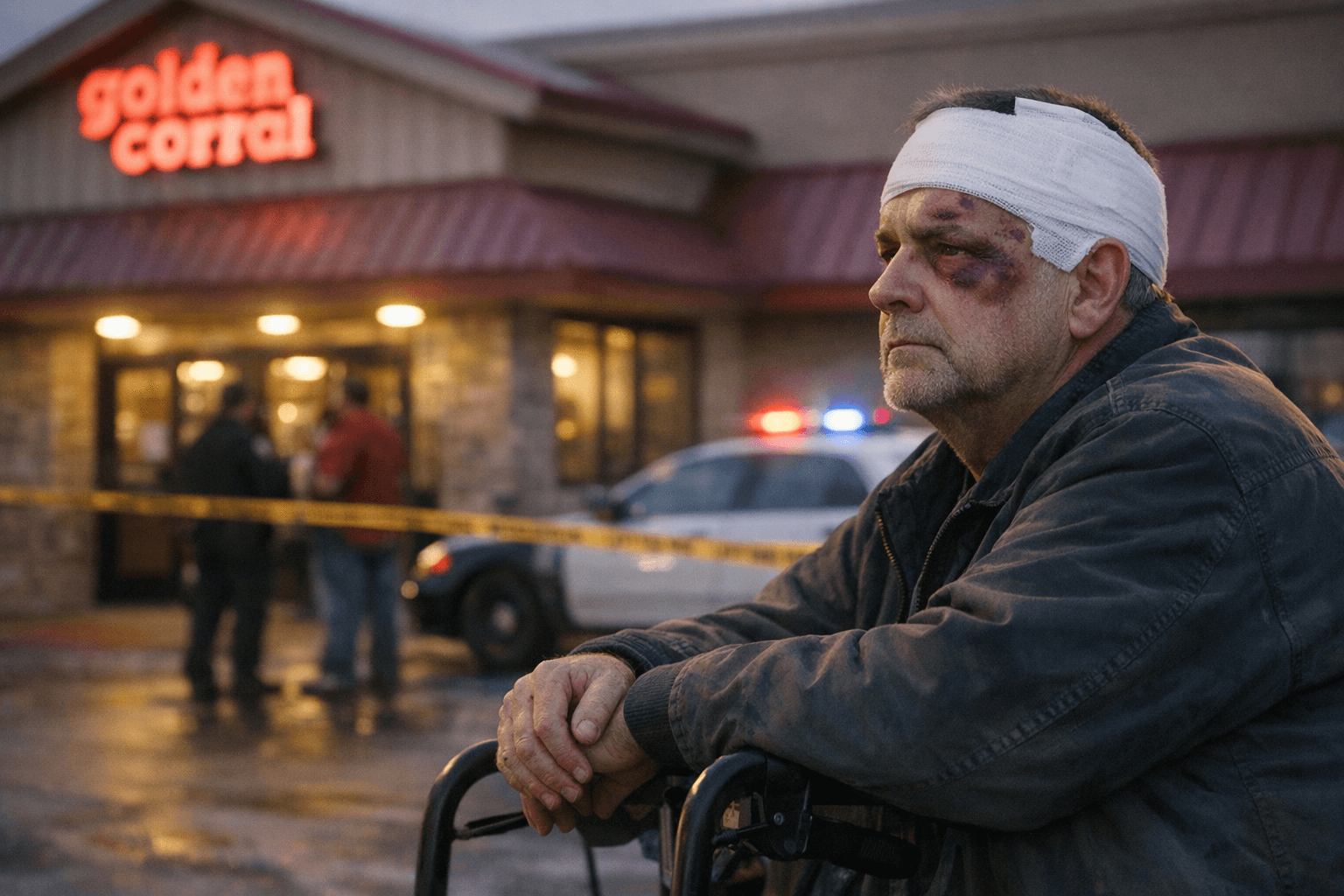 59-year-old man with traumatic brain injury sues Golden Corral, names manager, employee