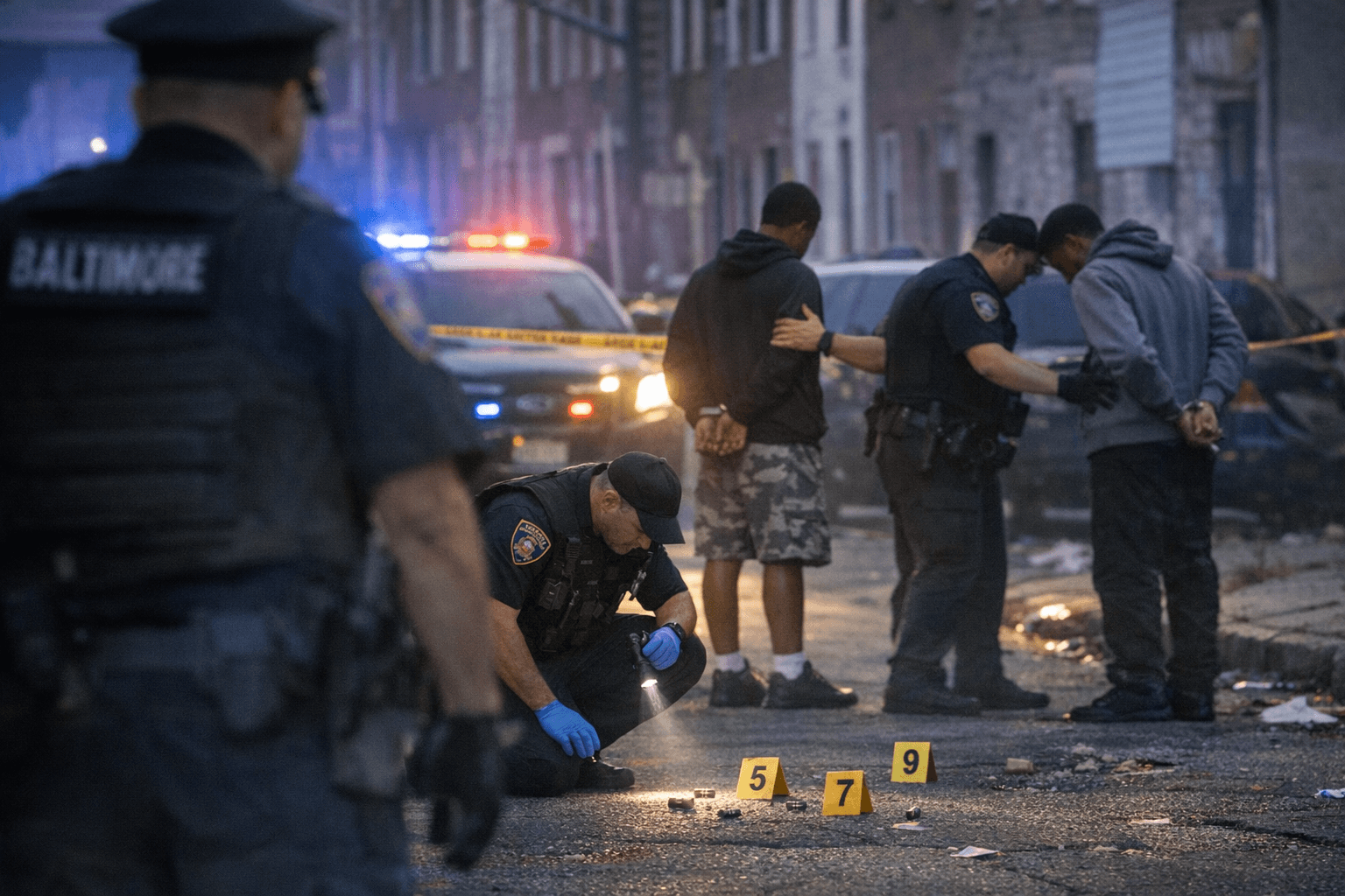 17-year-old, three juveniles charged with attempted first-degree murder in West Baltimore shootings