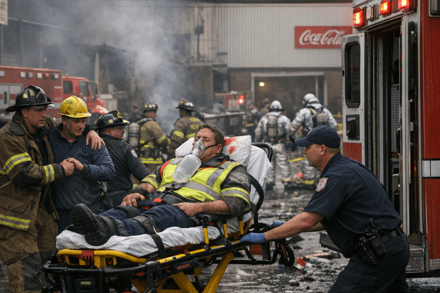 CO2 Equipment Explosion at East Baltimore Coca‑Cola Plant Injures Four Vendor Workers