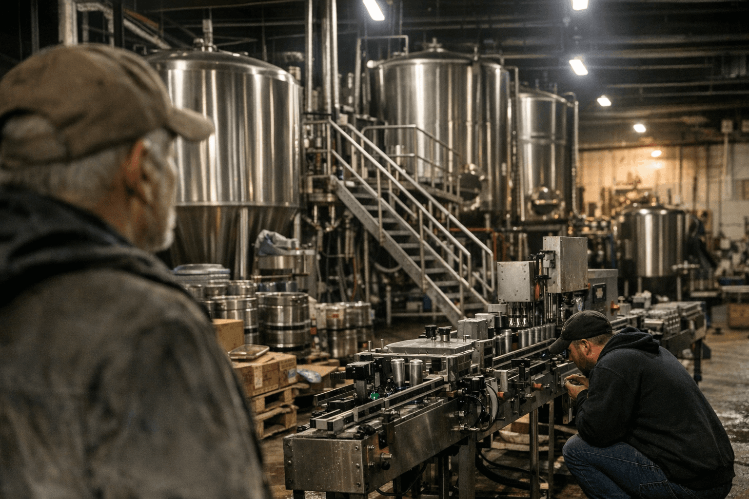 Former Hays Kansas brewery liquidation auction lists full brewhouse, canning line