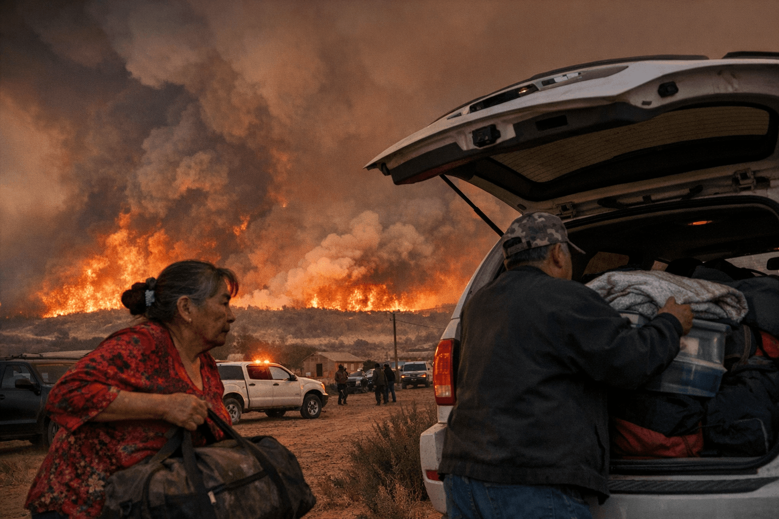 Oak Ridge Fire Grows to 10,787 Acres on Navajo Nation, Evacuations