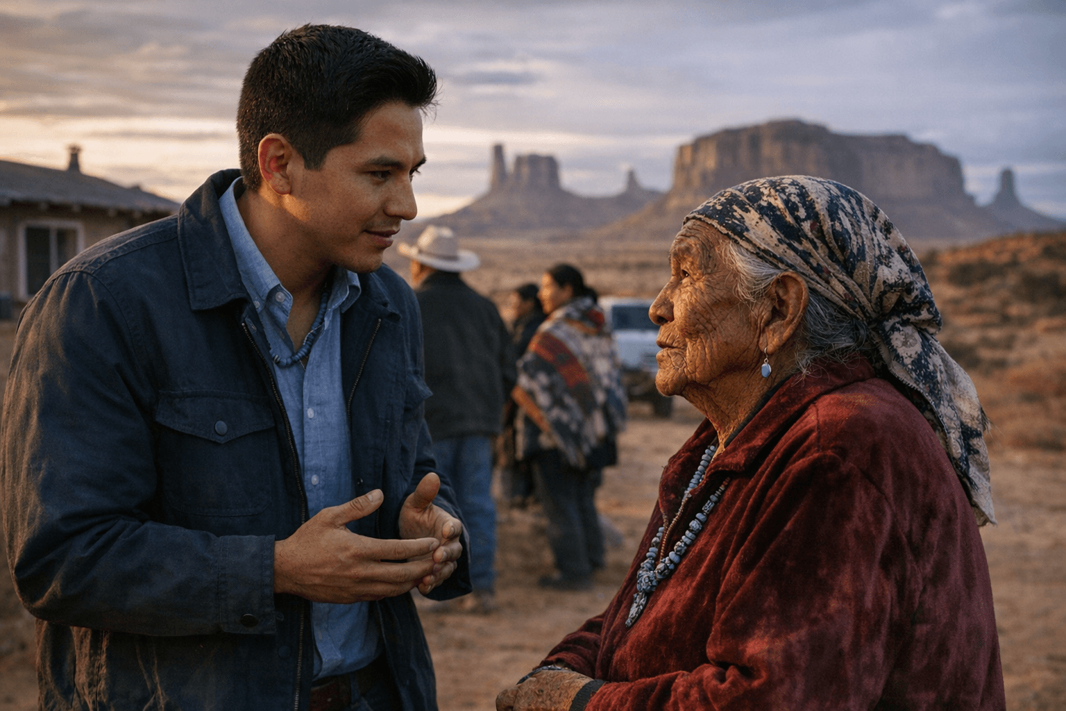 Ian Teller, 25, Campaigns for LD6 on Presence and Proof for Navajo