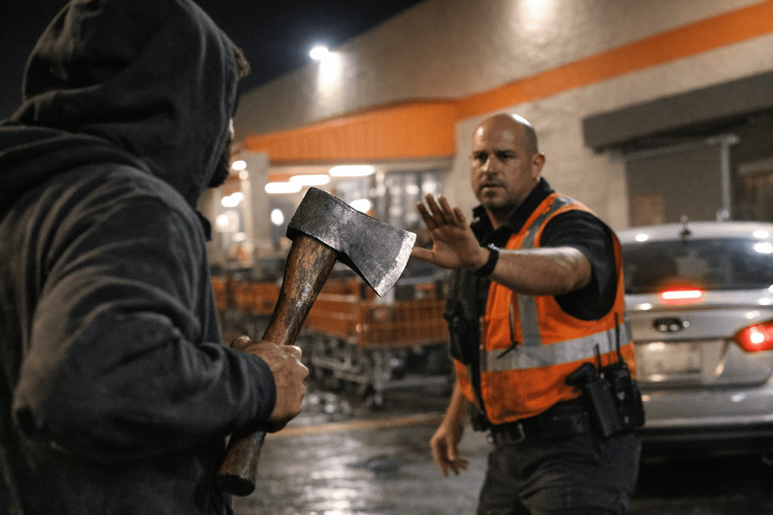 Colma man arrested after allegedly threatening Home Depot guard with axe