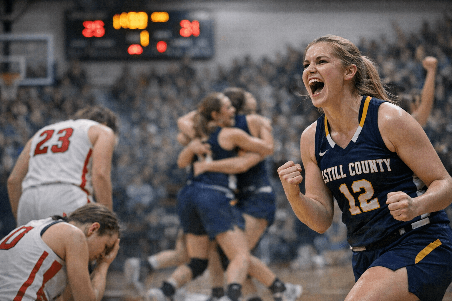 Estill County knocks out Perry County Central, 51-36, advances to semifinals