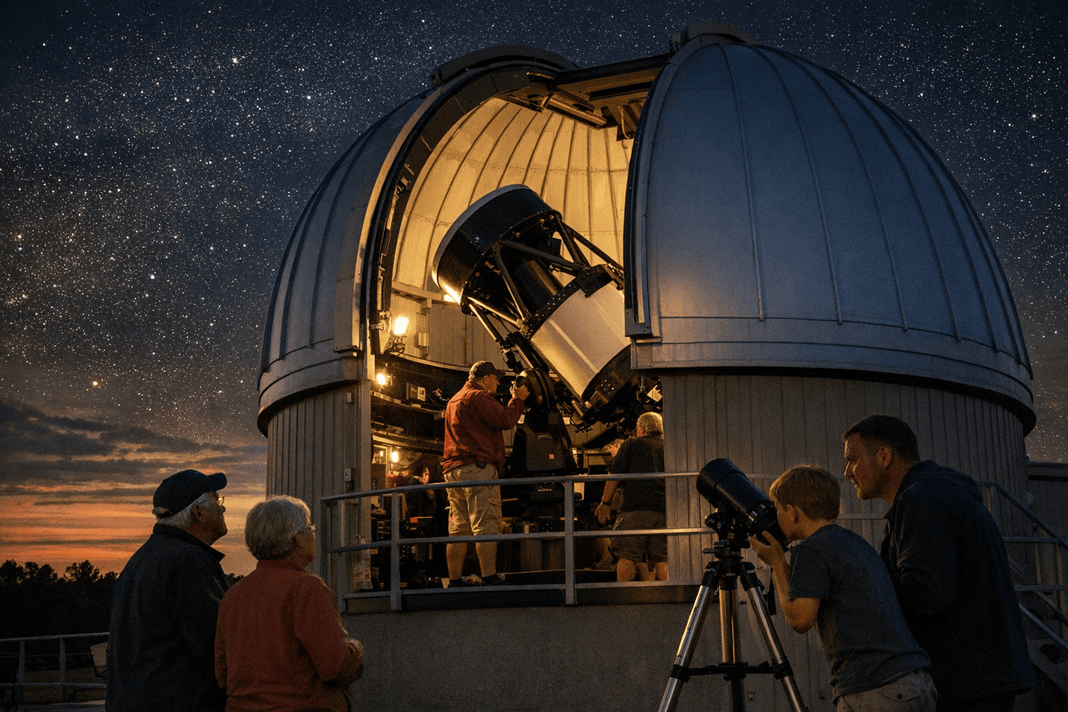 Moeller Observatory Opens in Adams County, CAS to Manage Public Access