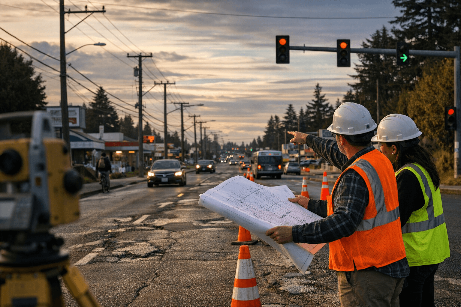 Oak Harbor Issues RFQ for Engineering Design of Midway Boulevard Improvements