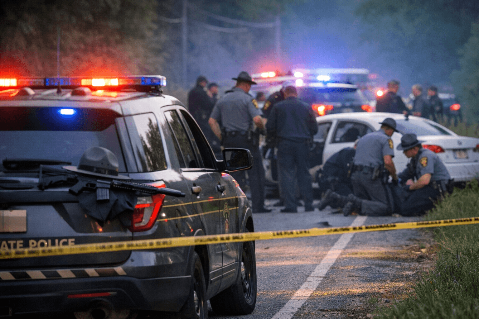 State police corporal killed during Chester County traffic stop; suspect dead