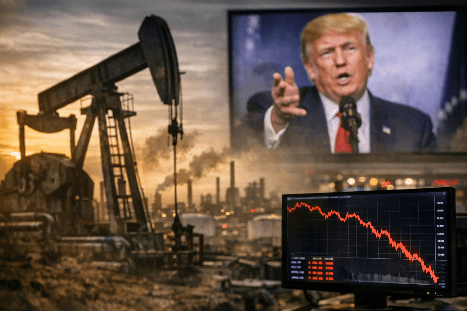 Trump's Iran De-escalation Signal Sends Brent and WTI Tumbling 6%