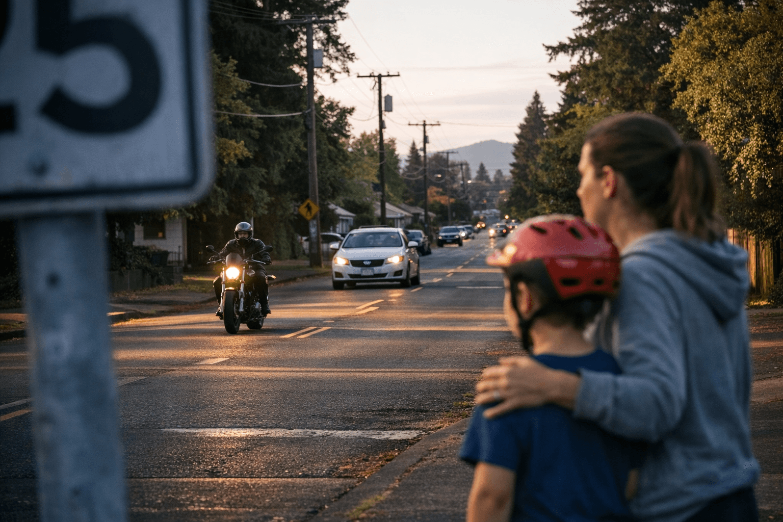 Eugene Lowers Speed Limits on Four Residential Streets for Vision Zero Safety