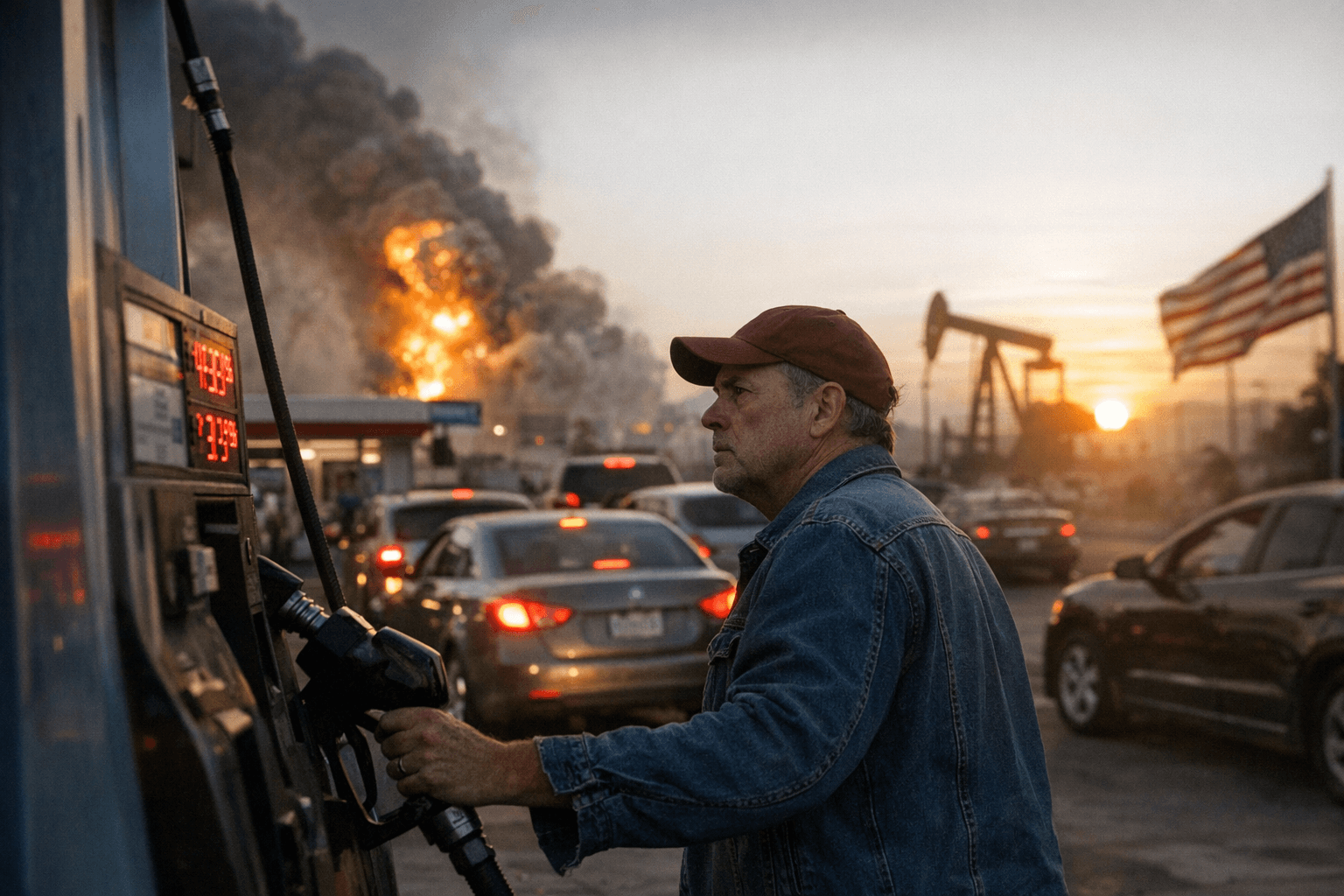 Iran War Oil Shock Puts GOP on Defense Over Gas Prices