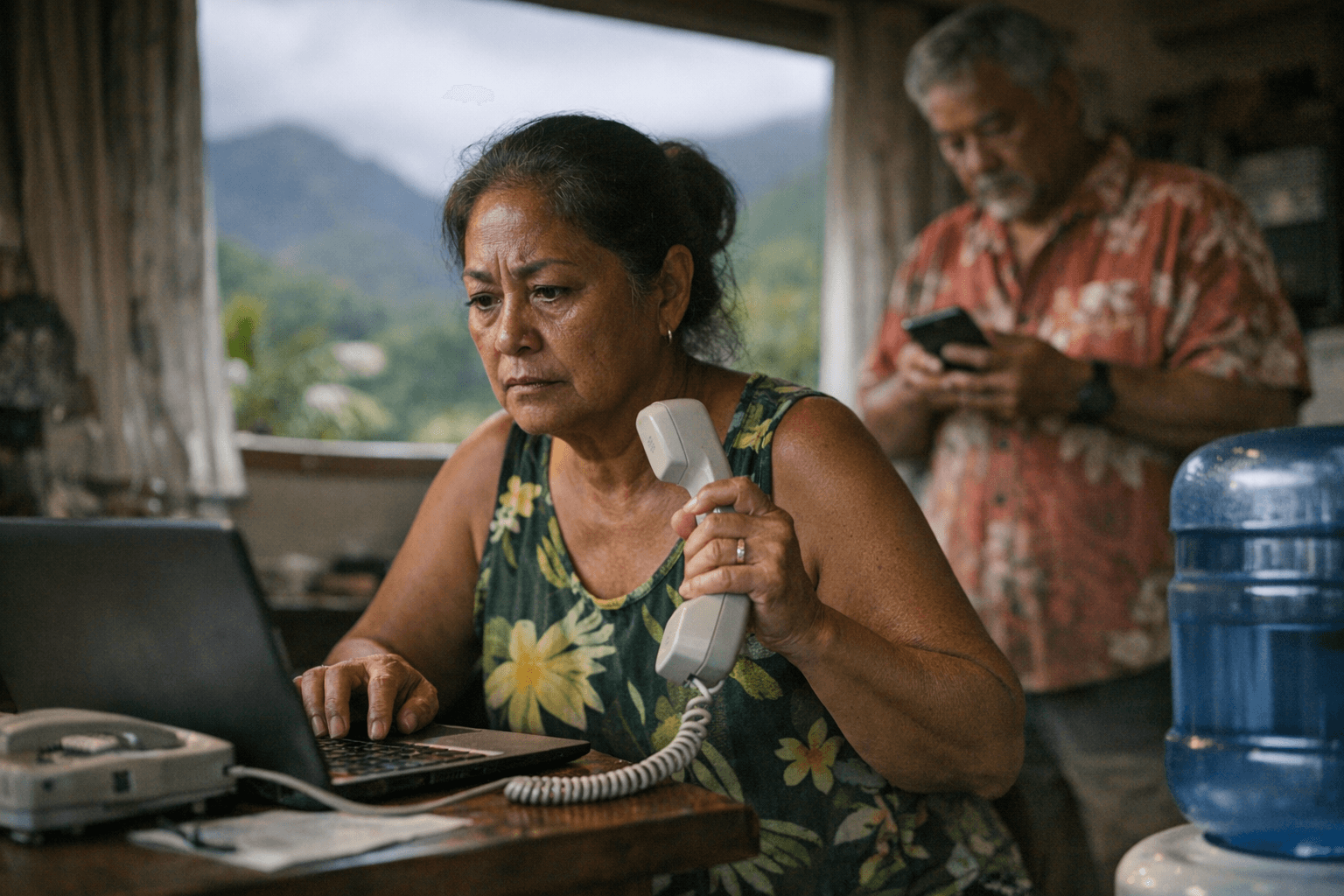 Kauai County Phone Lines Down, Residents Urged to Use Alternatives