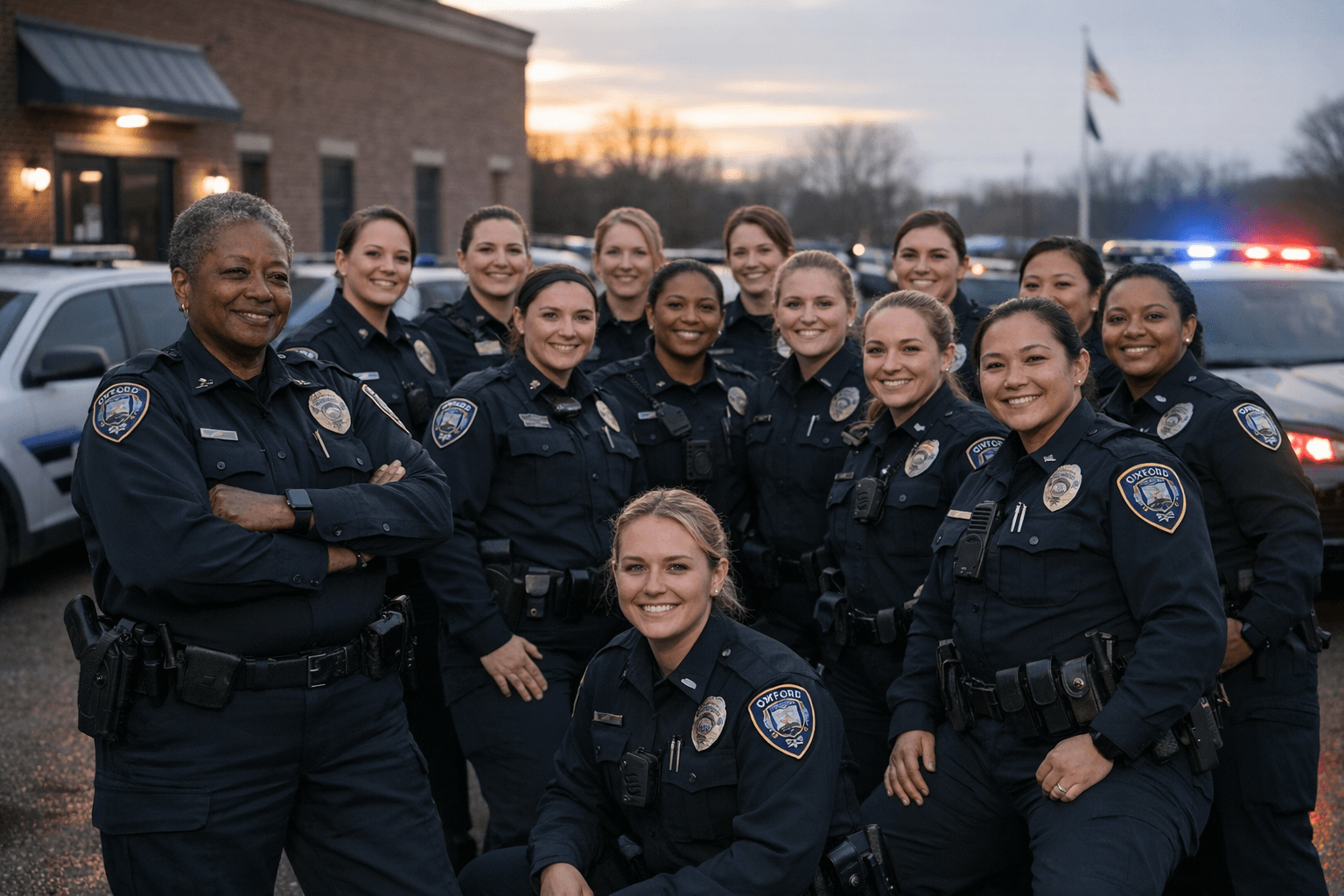 Oxford Police Department Celebrates 26 Women Officers on International Women's Day