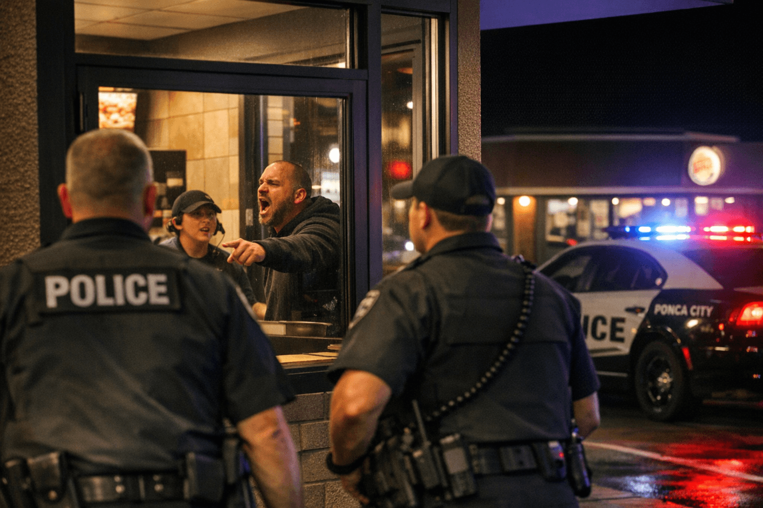 Ponca City Police Respond to Customer Cursing Incident at Taco Bell