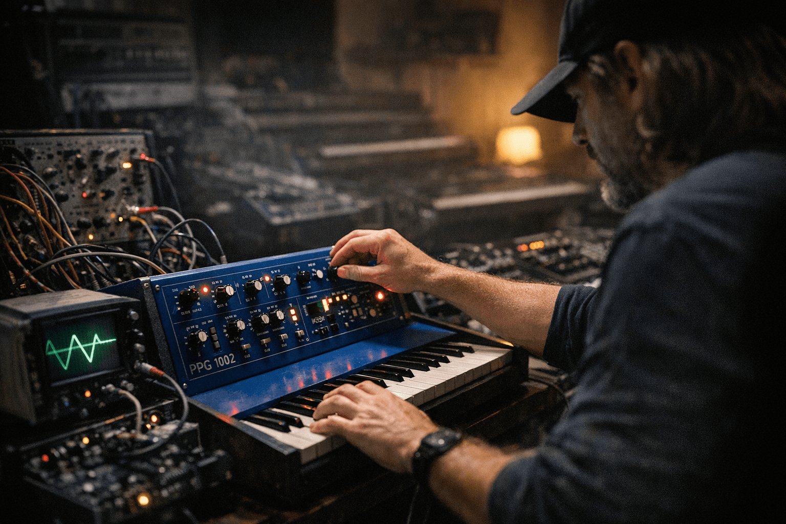 PPG 1002 Performer Shares Oscillator Choices and Effects in Short Jam Clip