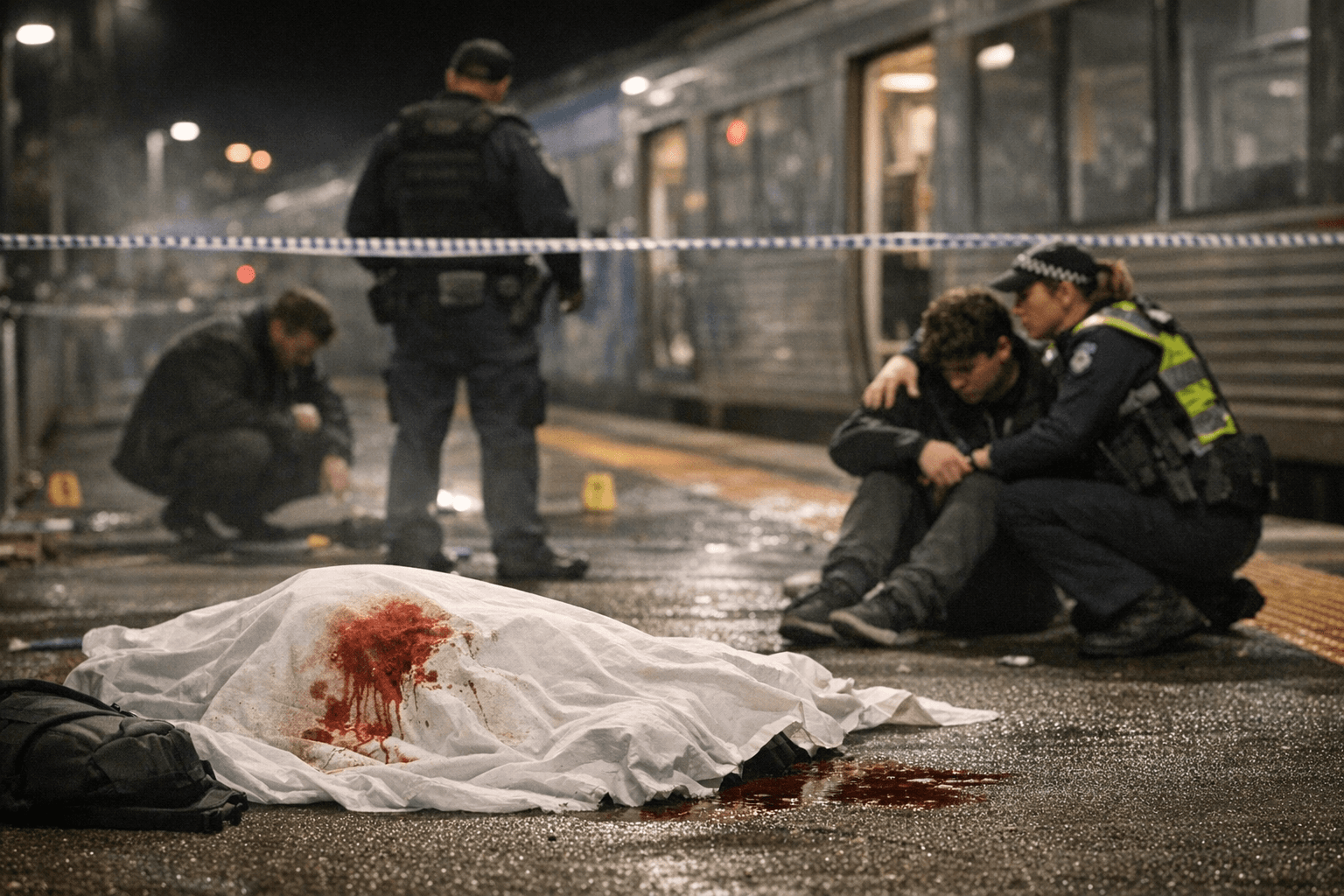 Good Samaritan Stabbed to Death After Shielding Teen at Melbourne Station