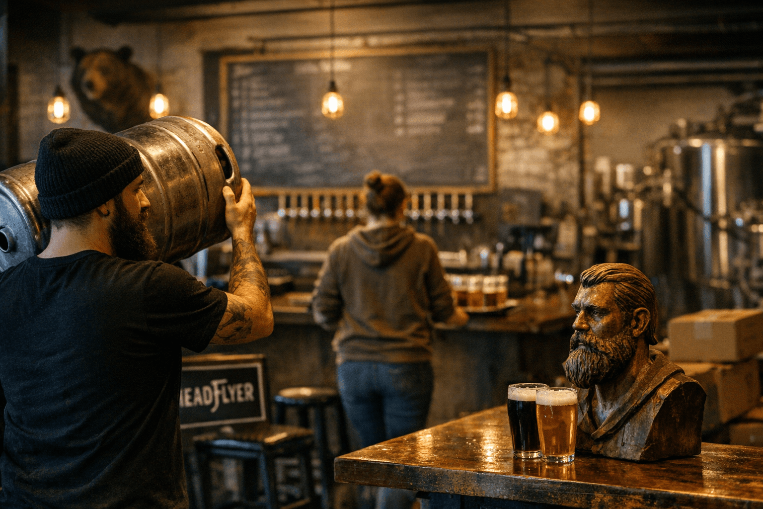 Dangerous Man Brewing Returns to Northeast Minneapolis, Taking Over HeadFlyer Taproom Space