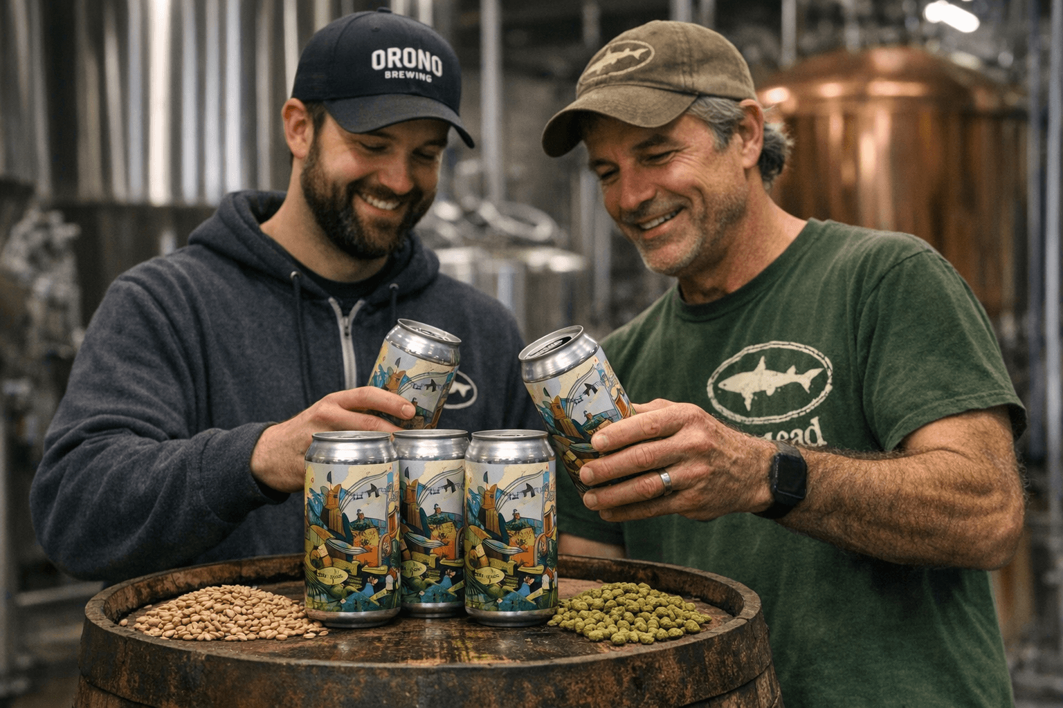 Orono Brewing and Dogfish Head Team Up for Brew Notes IPA Release