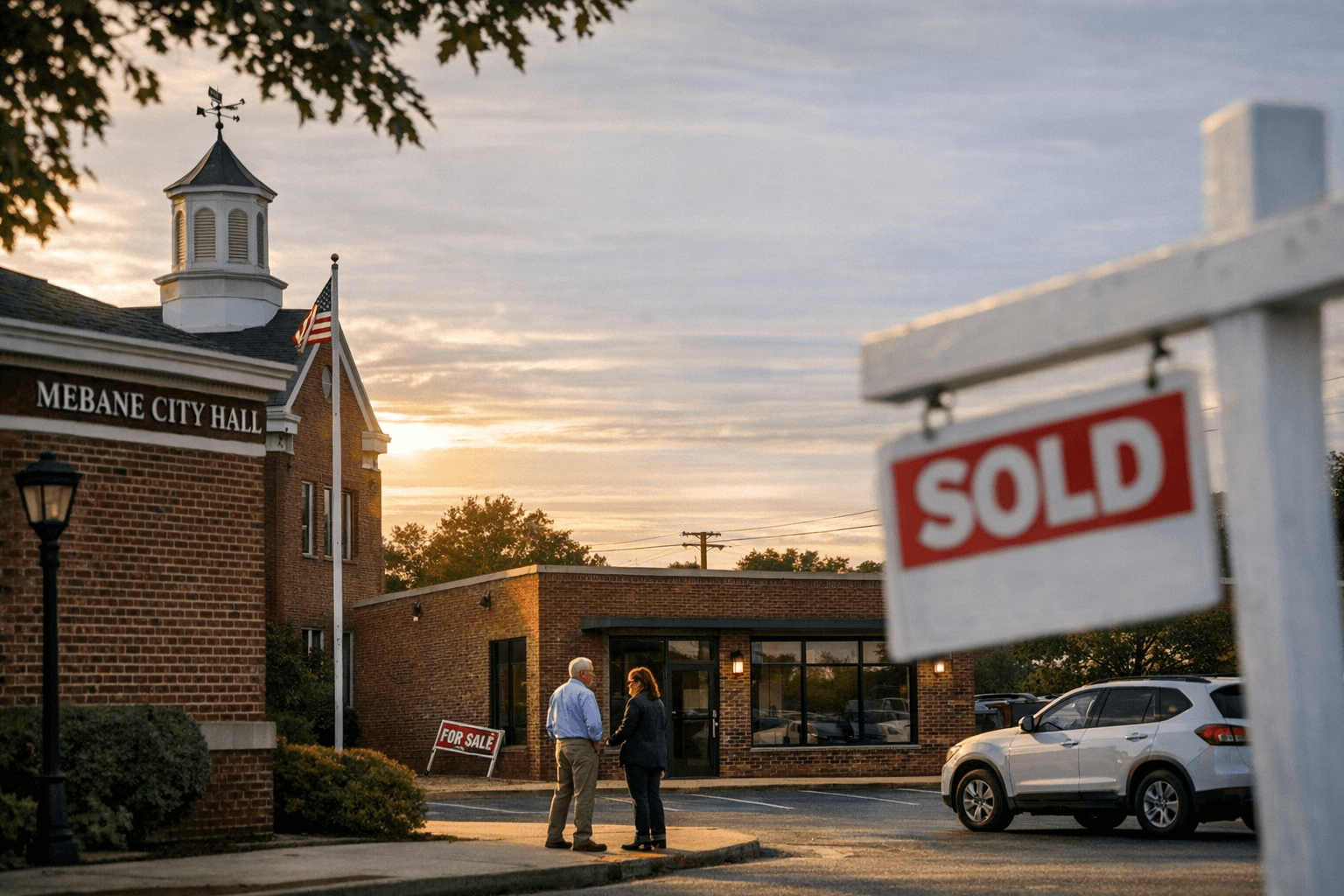 Mebane Buys Second Building Behind City Hall for $1.046 Million
