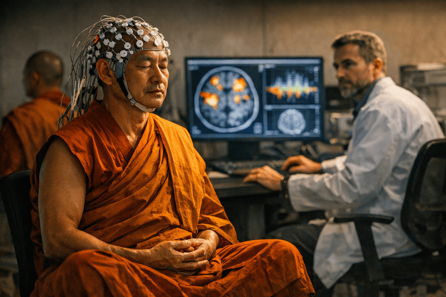 Buddhist Monks Study Reveals Meditation Reshapes Brain Activity Patterns