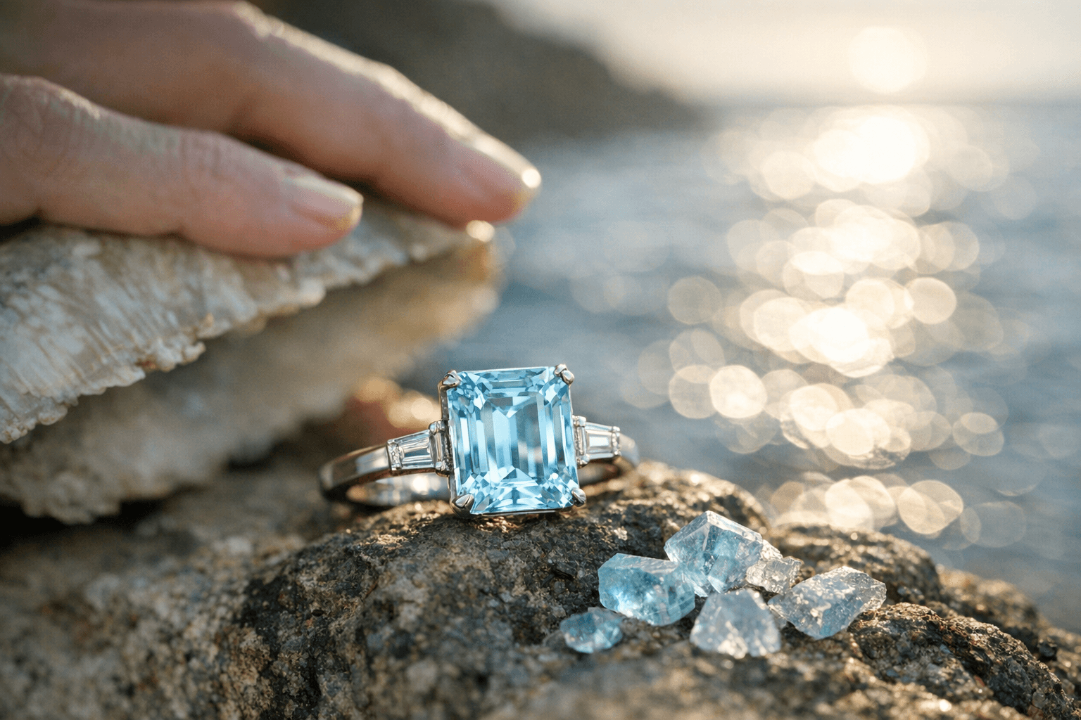Aquamarine, March's Birthstone, Captivates With Its Clear, Quiet Blue