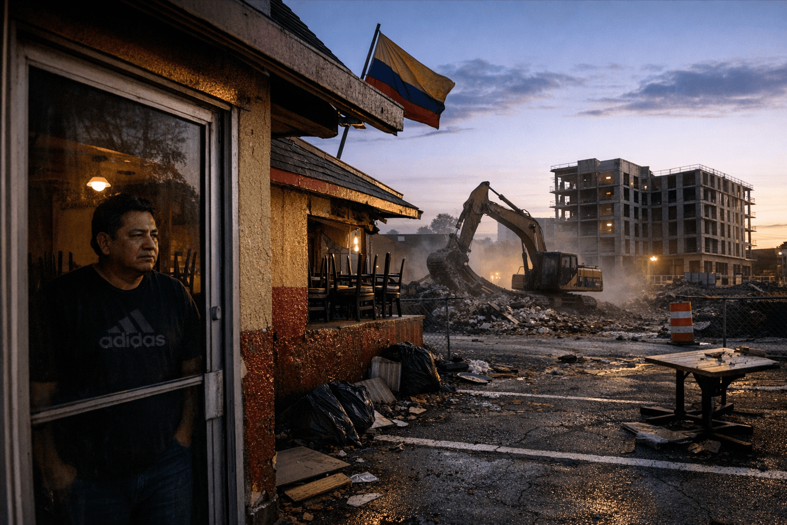 Ritchie's Colombian Restaurant Closes on Route 1 for Terrapin House Development