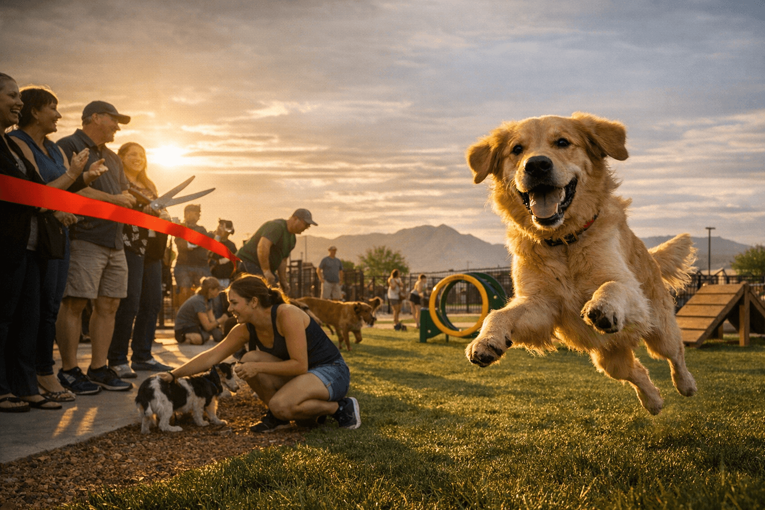 Queen Creek Opens Founders' Park Dog Park Saturday, Replacing Temporary Facility