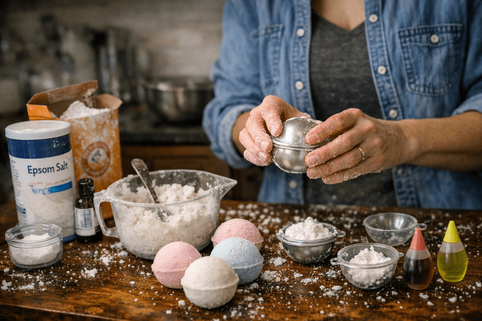 Make Budget-Friendly Bath Bombs at Home Using Dollar Tree Supplies