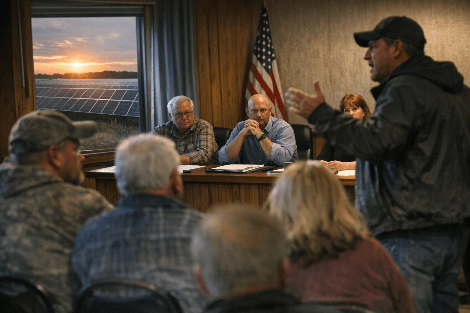 Huntingburg Zoning Board Unanimously Denies Crossvine Solar Appeal, Upholding City