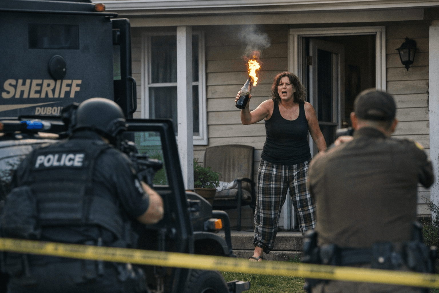 Dubois County Woman Arrested After Armed Hostage Threat at Ferdinand Home