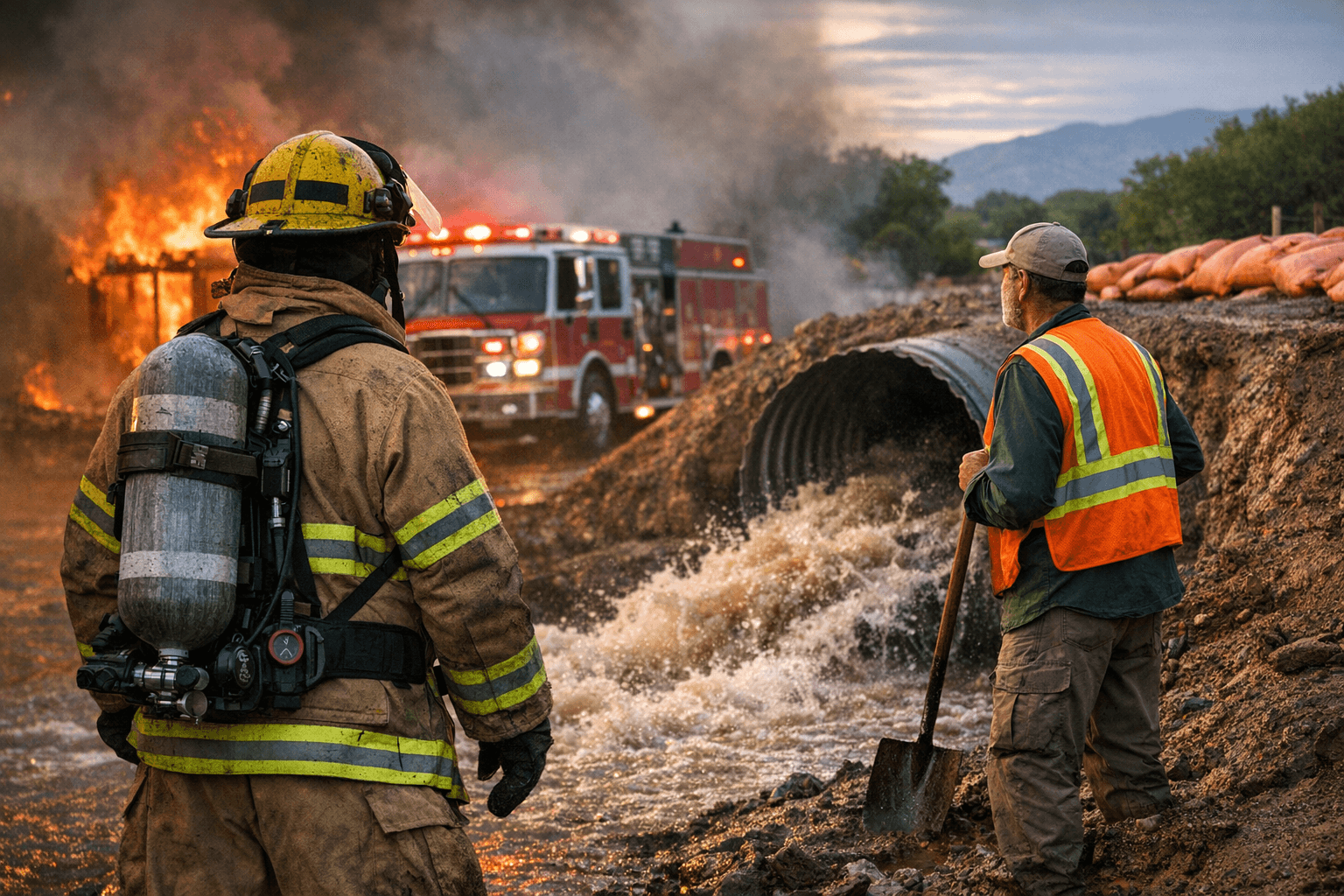 Corrales Council Eyes $1.6M Loan for Fire, Flood Infrastructure Fixes