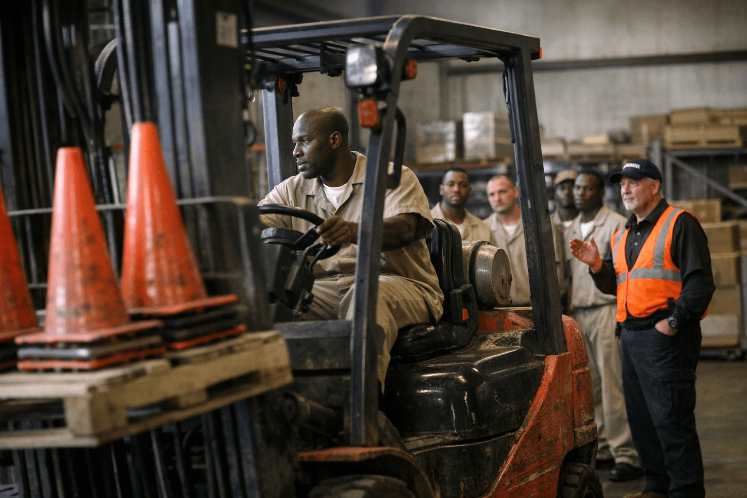 25 Quitman County Inmates Earn Forklift Certification Through MDOC Partnership