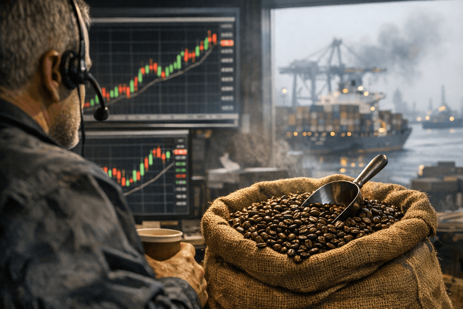 Arabica Coffee Futures Show Notable Uptick Amid Market Volatility