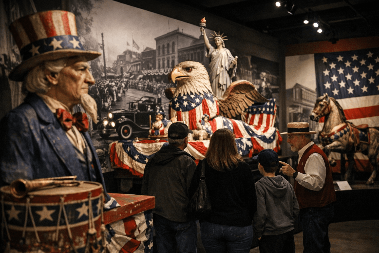 Park City Museum Opens Parade Exhibit to Mark America's 250th Birthday