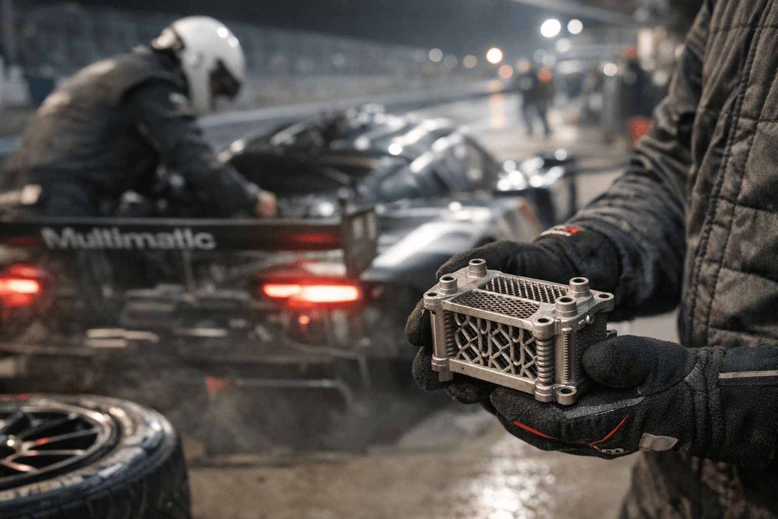 Conflux Technology 3D-Printed Oil Cooler Survives Full Endurance Race Distance
