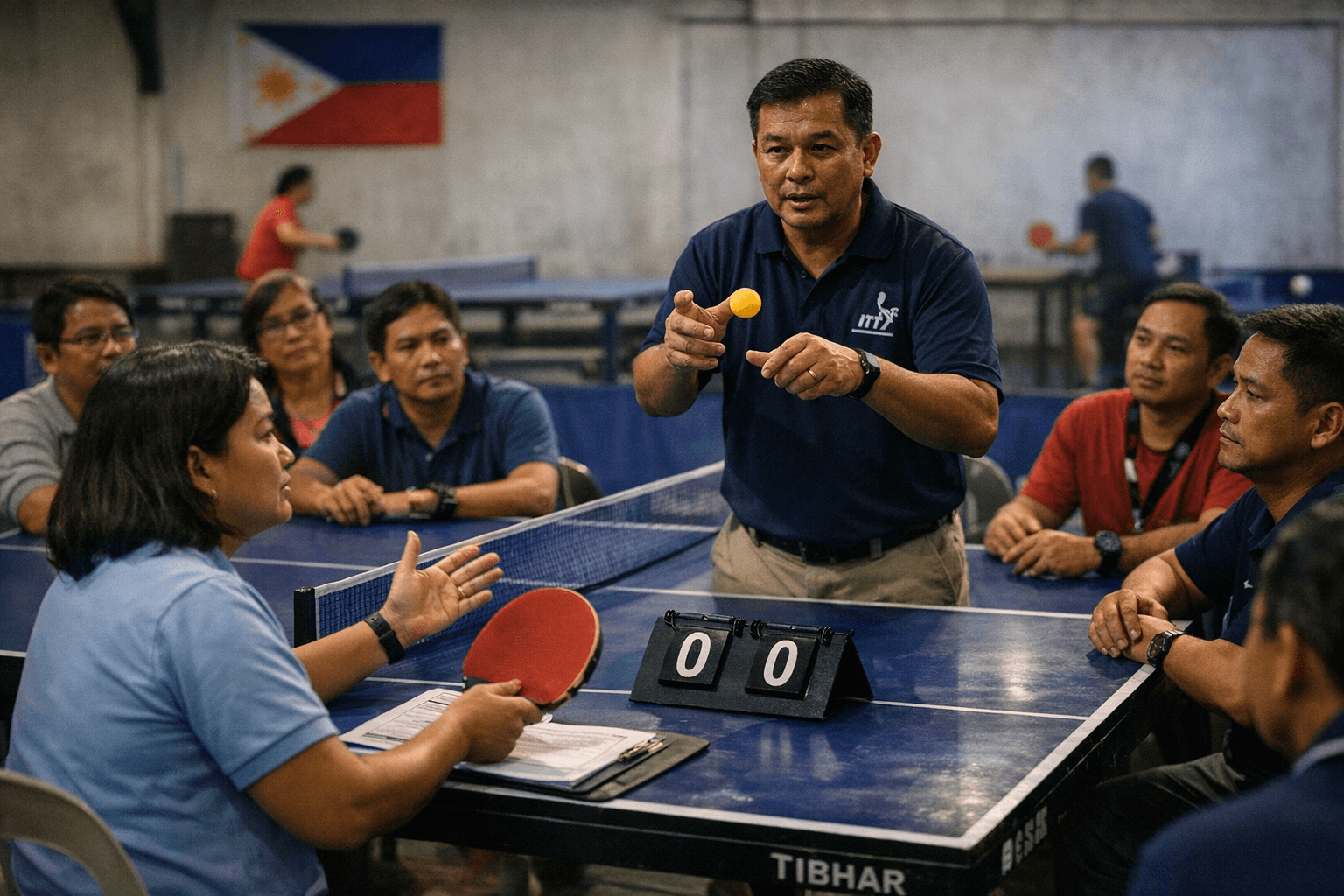 ITTF Basic Umpire Course Opens to Educators in Nueva Vizcaya, Philippines