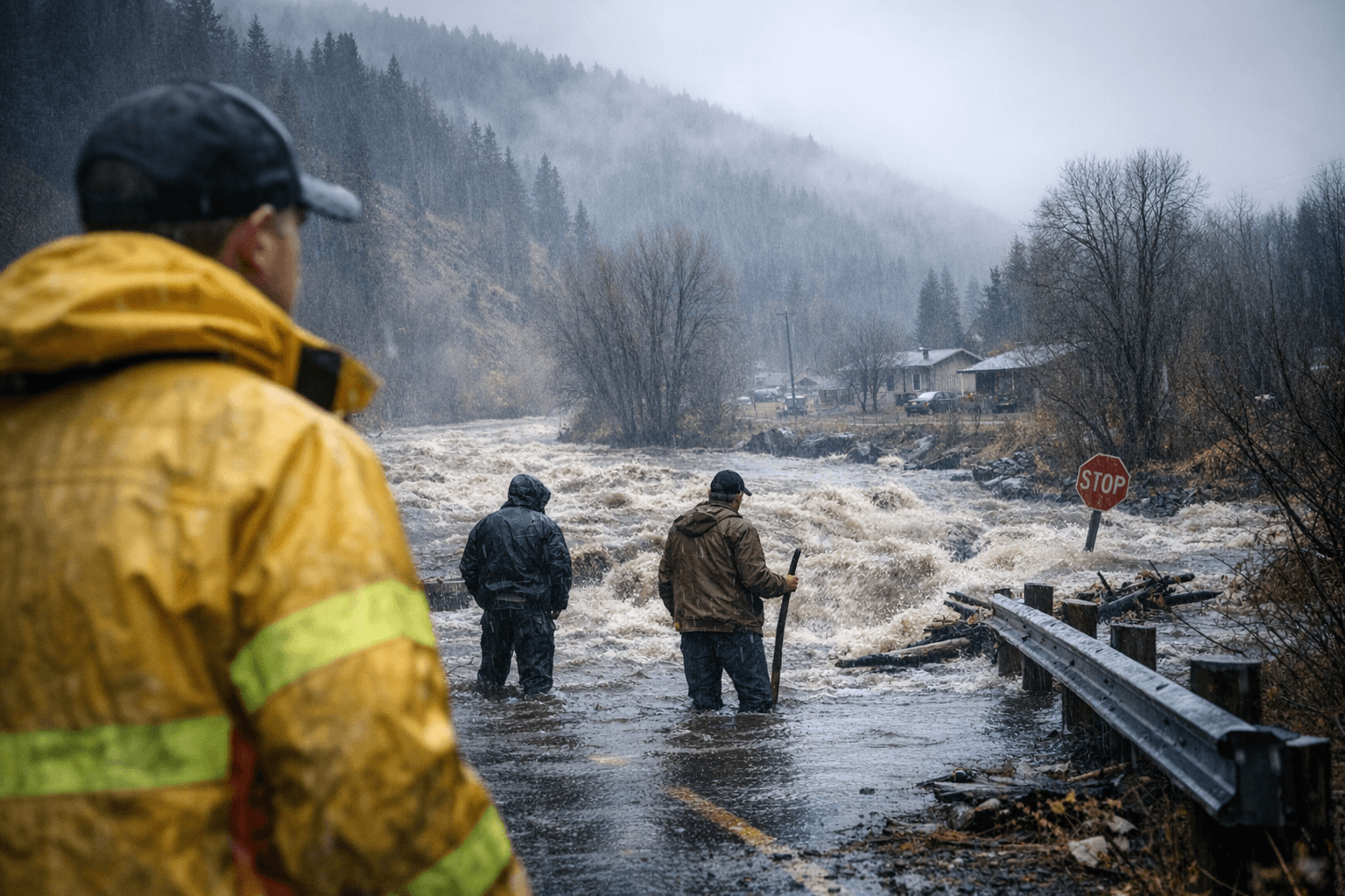 Warm Spell, Heavy Rain Raise Flood Risk for Union County Streams
